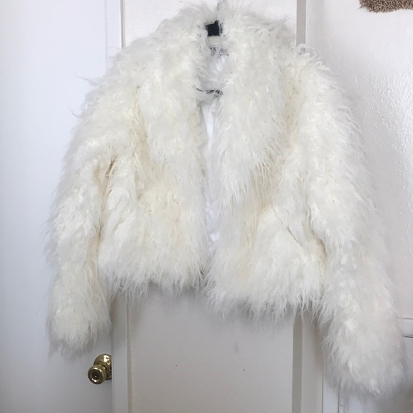 House of CB Jackets & Blazers - House of CB London fuzzy jacket